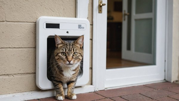 Chatière électronique: liberté et sécurité pour votre chat